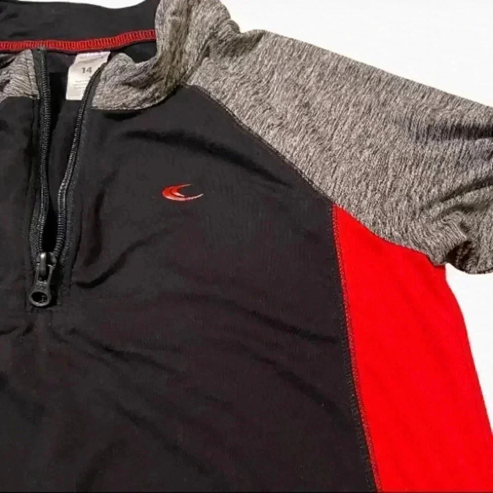 Carter’s size 14 polyester quick dry quarter zip